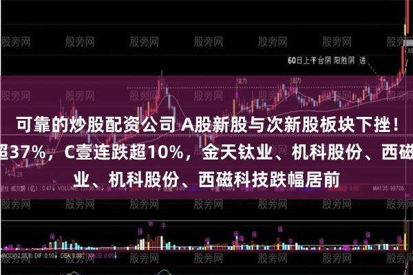 可靠的炒股配资公司 A股新股与次新股板块下挫！C红四方现跌超37%，C壹连跌超10%，金天钛业、机科股份、西磁科技跌幅居前